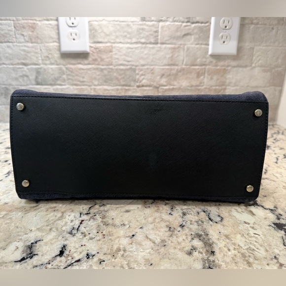 Kate Spade EUC Denim & Leather Cameron Street Candace Handbag/Crossbody - Picture 5 of 8